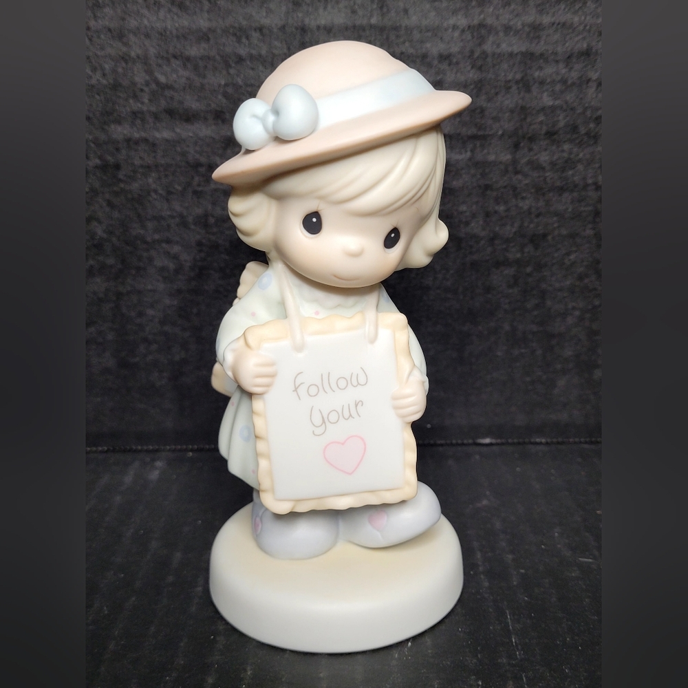 1995 Precious Moments Figurine Follow Your Heart #528080